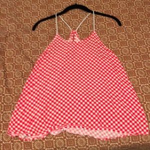Checkered tank top